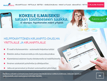 Tablet Screenshot of meritaktiva.fi